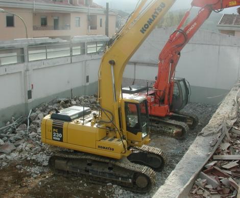 Demolizioni per ristrutturazione Hotel Silana - Urzulei - (NU)
